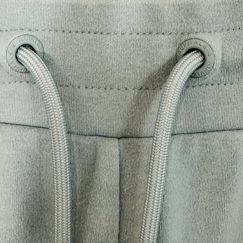 Alphalete Men’s Blue Drawstring Sweat Shorts Logo Patch Size Medium - Picture 6 of 11